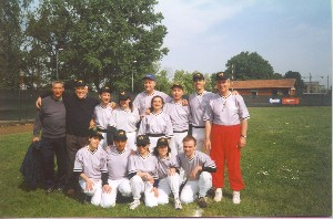 Foto di gruppo dei Thunder's five