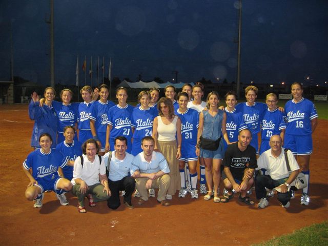 I Thunder's e la Nazionale Femminile di SoftBall