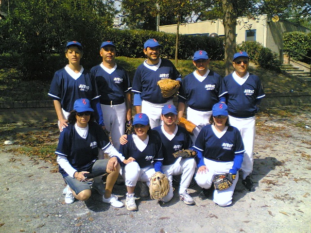 FOTO: La squadra dei lampi al completo prima della partita.