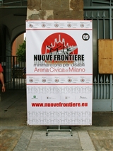 Locandina Dell'Iniziativa "Nuove Frontiere"