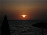 Tramonto in Spiaggia