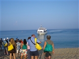 Arriva la motonave per le isole Eolie