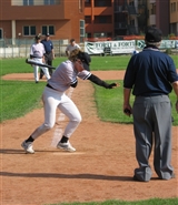 Arjola Dedaj in battuta