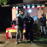 Francesco Cusati riceve il premio di miglior difensore Campionato 2015