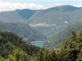 Diga del Fedaia vista da Rodolo.