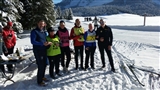 Il gruppo dei fondisti.