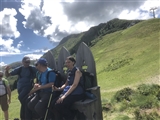 Coccolina Francesco e Poliziotto sul tri-trono.