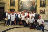 Foto di gruppo dei Thunders con il Sindaco Giuseppe Sala