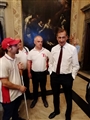Il Sindaco Giuseppe Sala con Francesco Cusati e Fabio Dragotto
