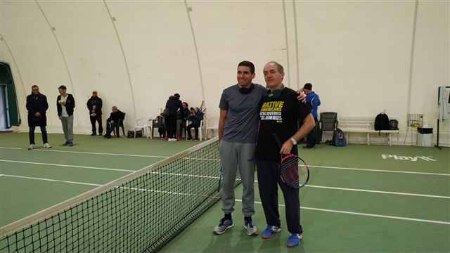 Finalisti torneo B1 maschile Giuseppe Allegretta e Giancarlo Berganti