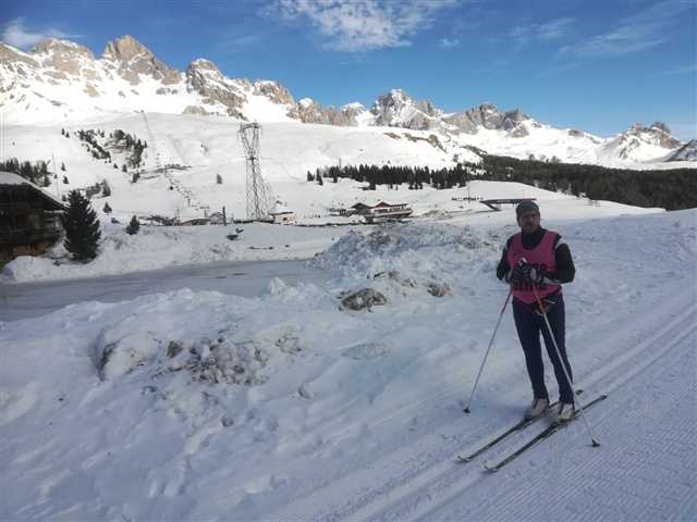 Il coccolo sulla pista del Champ De Ors - Sanpellegrino.