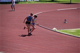 Gaia e Chiara durante la fase di corsa