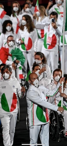 Martina Durante La Sfilata Nella Cerimonia Di Apertura