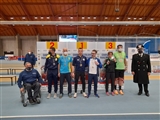 Premiazione Con Antonio Sul Podio Premiato Dal Presidente Fispes