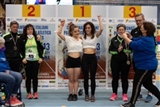 Premiazione Di Malia E Francesca Con I Pugni Alzati