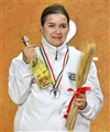 Ilaria Vermi con medaglia