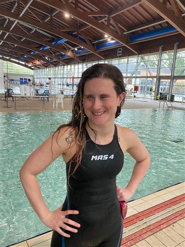 Martina Al Termine Della Gara